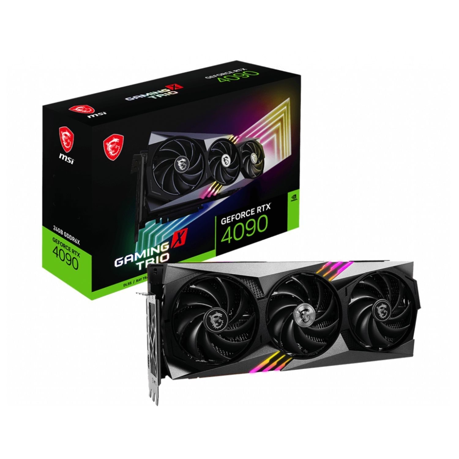 MSI Gaming NVIDIA GeForce RTX 4090 X Trio 24GB 2595MHz GDDR6X